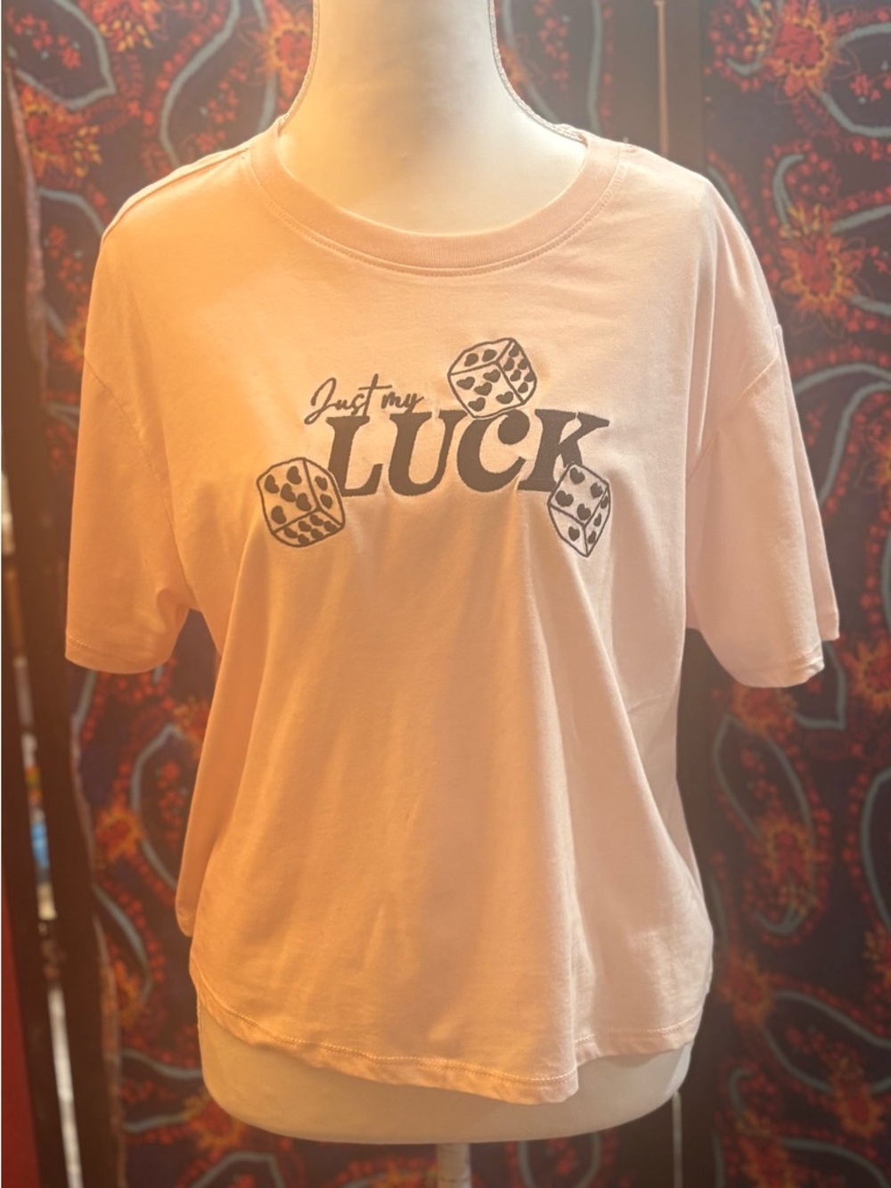 Rebellious One Light Pink Graphic Tee